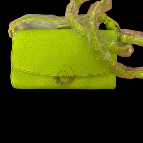 Vibrant Lime Crossbody Bag - Picture 1 of 3
